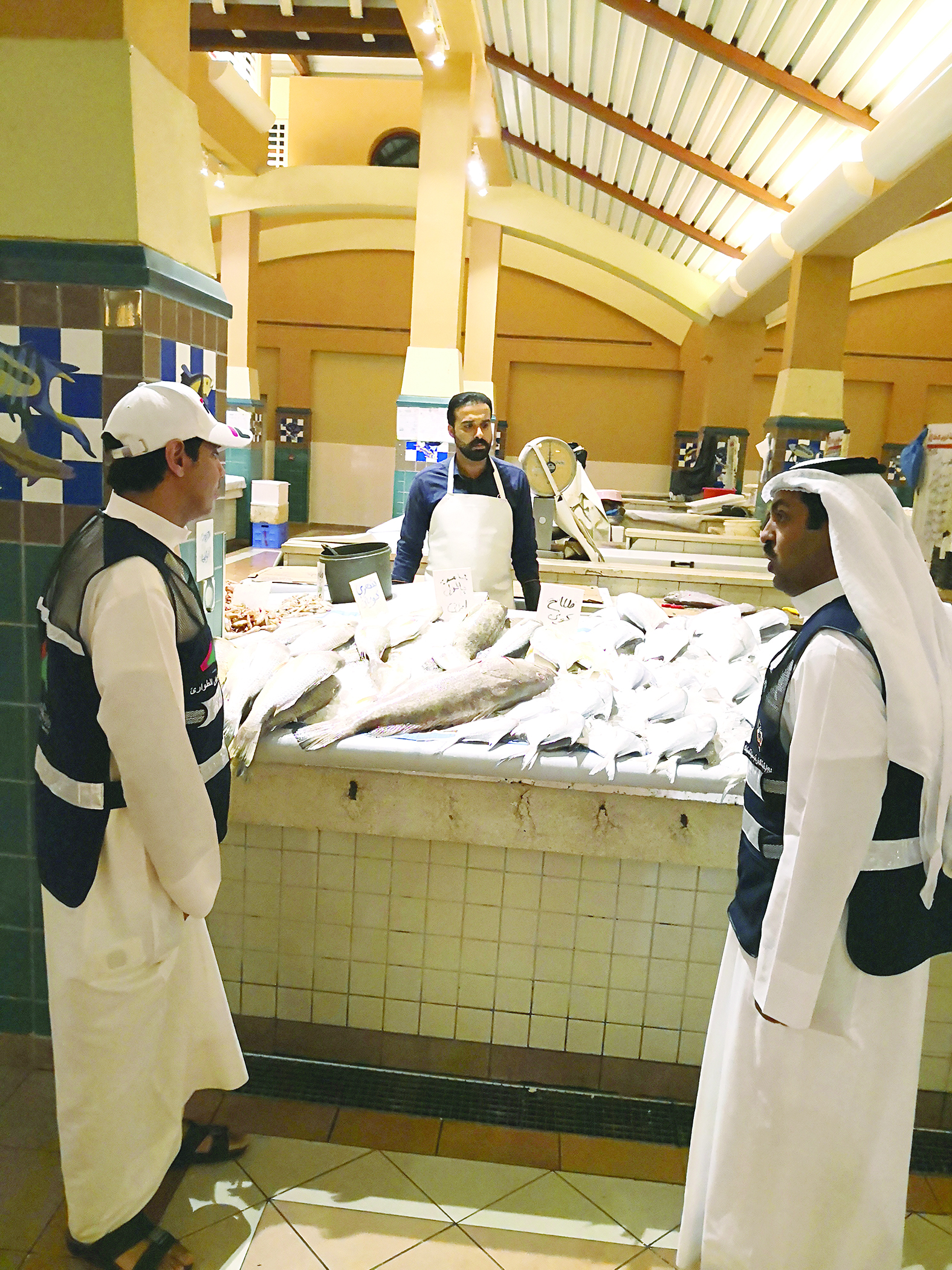 معاينة سوق السمك 