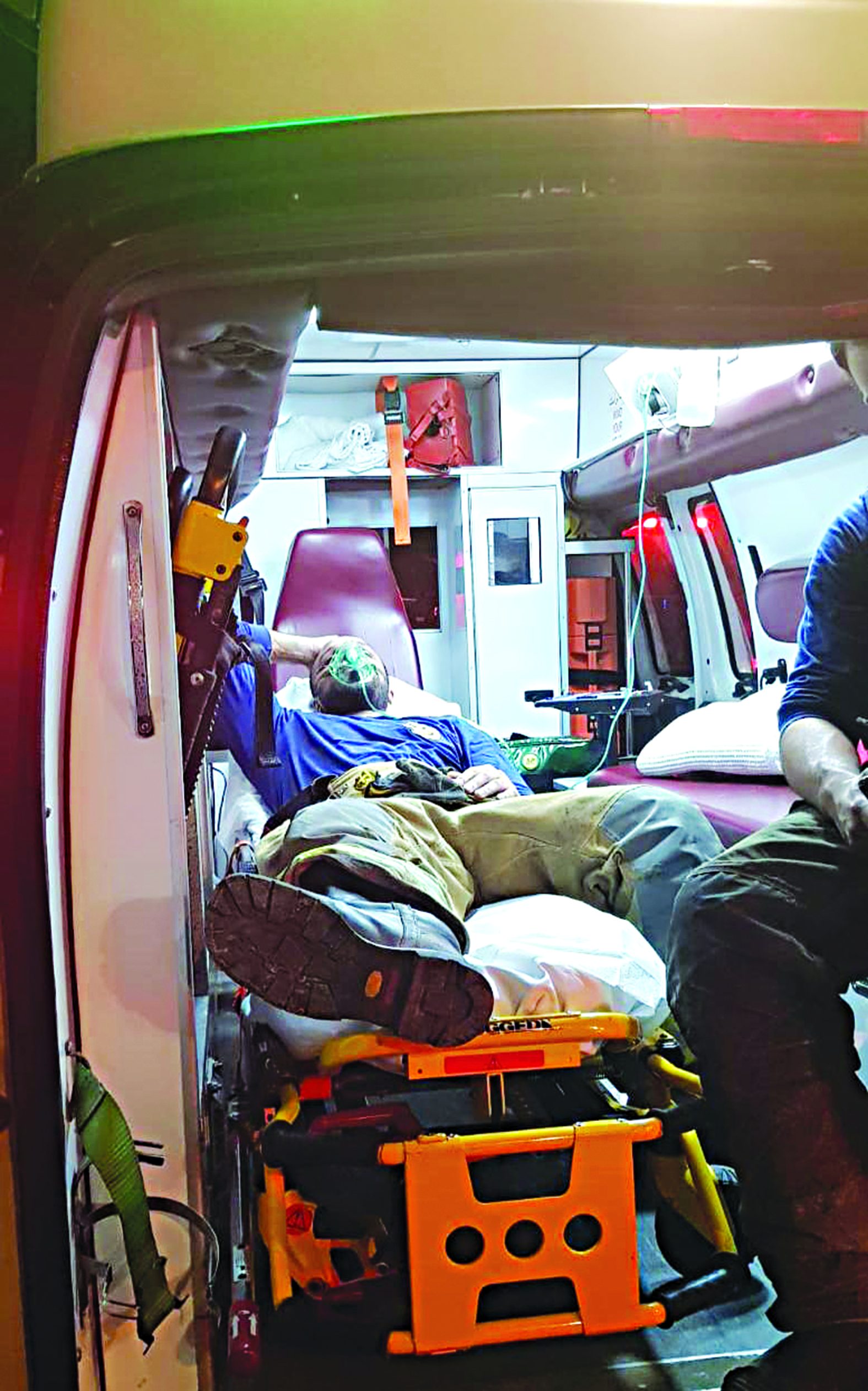 الضابط المصاب 