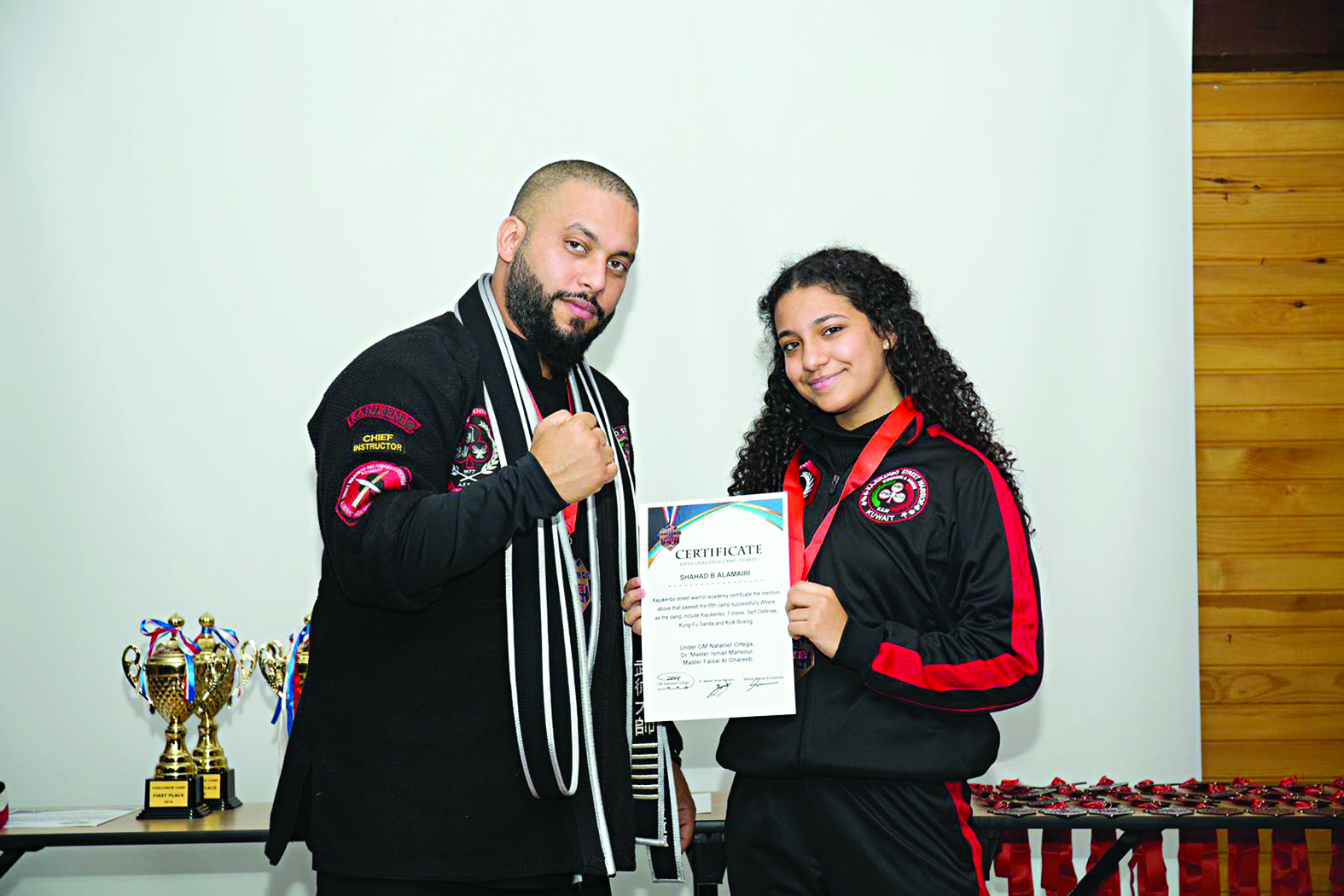 مع المدرب فيصل الغريب... وشهادة «كاجوكنبو»