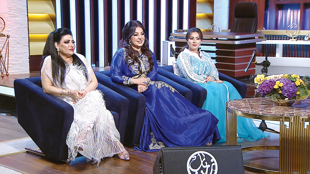 سماح صديق وسلمى سالم وبدرية طلبة