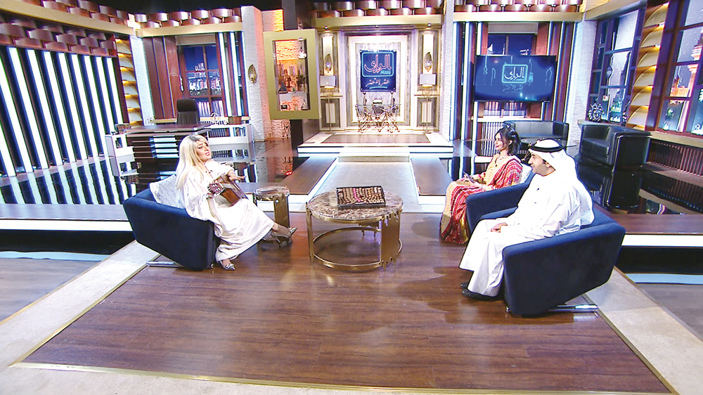 رهف في ضيافة راشد الهلفي وخلود محمد