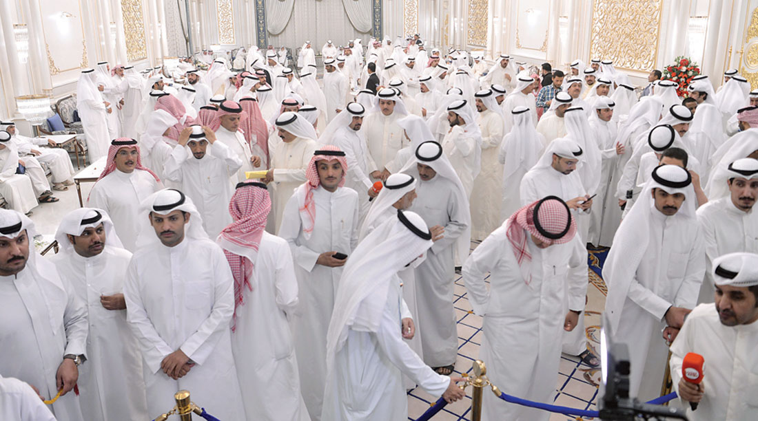 حضور كثيف في الحفل