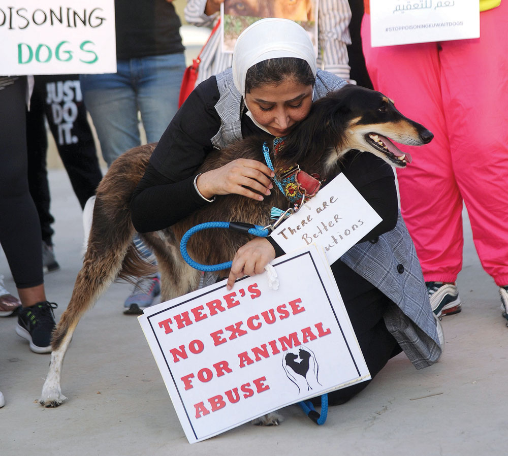 دفاع عن حق الكلاب بالحياة