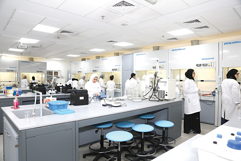 أحد المختبرات العلمية 