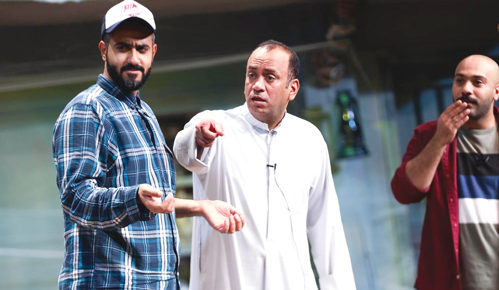 عبدالله البدر وأحمد العونان ومحمد الرمضان