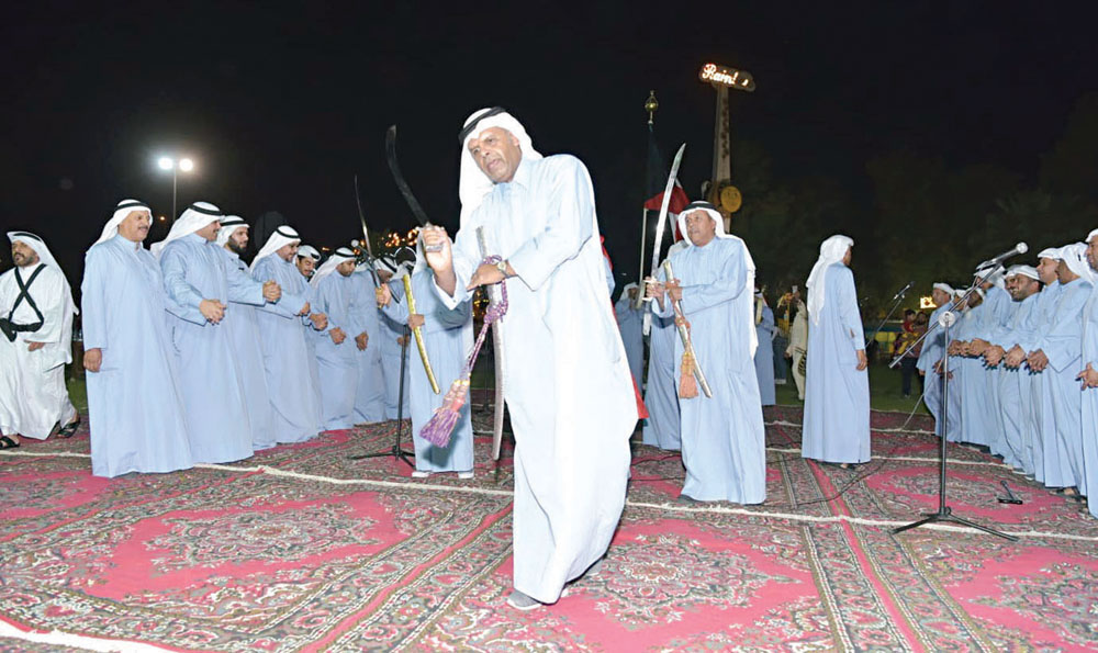 من حفل فرقة «أولاد عامر»	 (تصوير بسام زيدان)