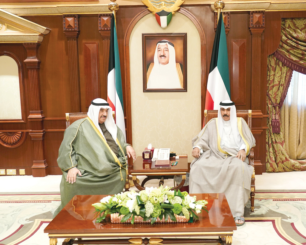 ولي العهد مستقبلاً ناصر المحمد