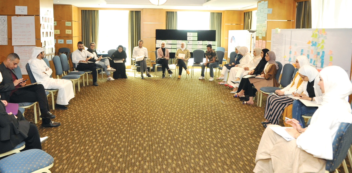 جانب من إحدى ورش العمل 