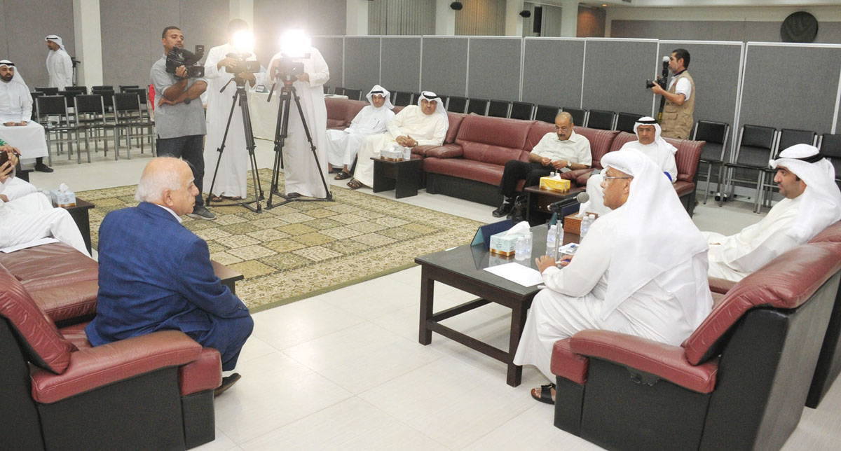 جانب من اللقاء   	 (تصوير سعد هنداوي)