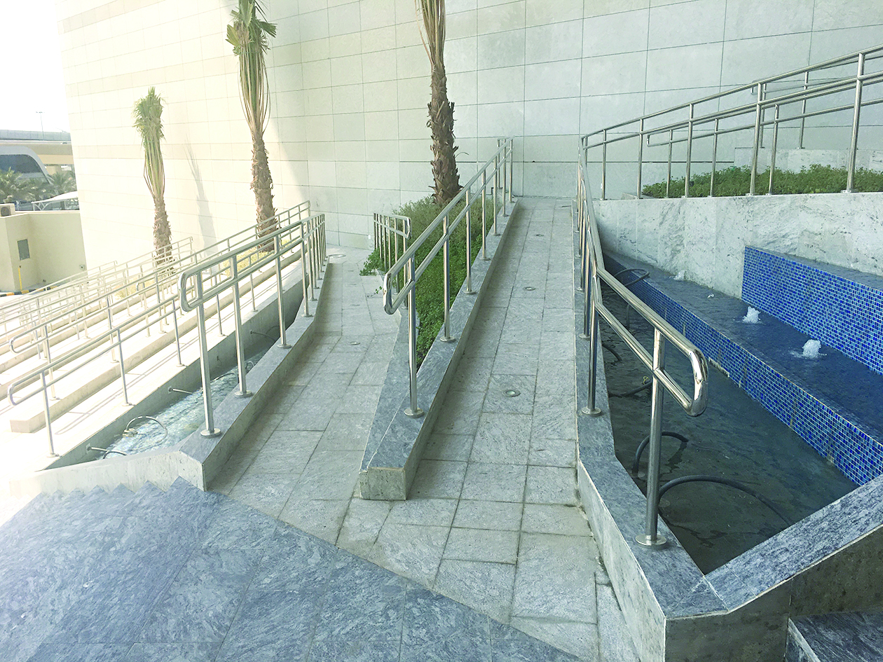 ممرات لذوي الاحتياجات الخاصة