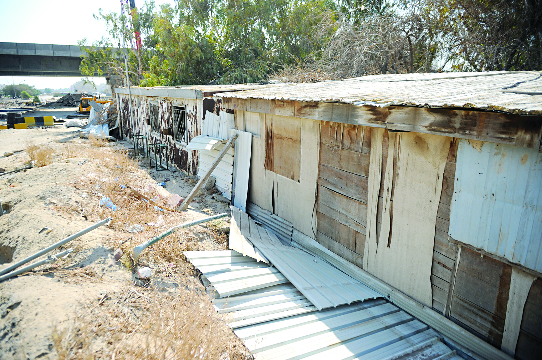 مخازن من الخشب