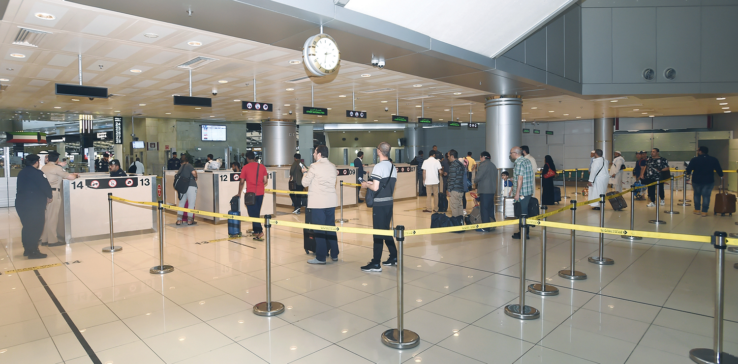 إجراءات المطار سهّلت حركة المسافرين وقضت على الزحام 	(تصوير أسعد عبدالله)