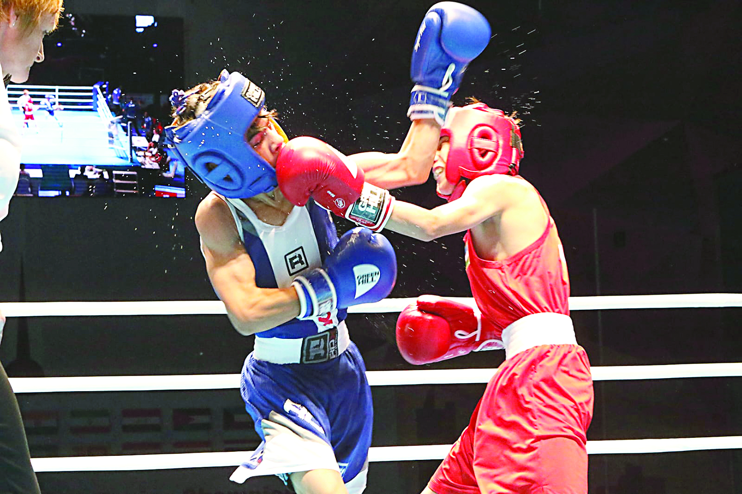 جانب من أحد النزالات