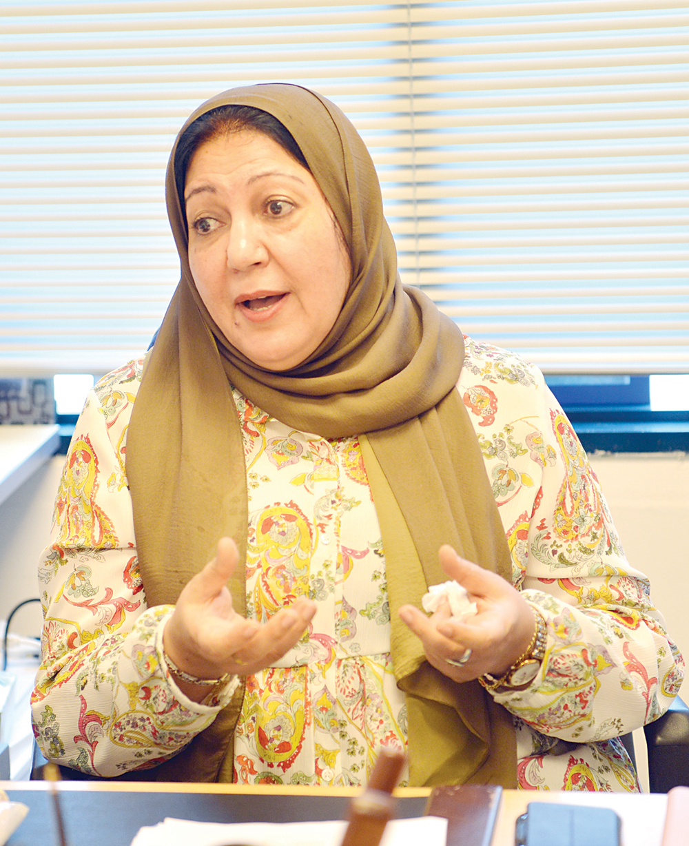 أمينة السماك     	 (تصوير نايف العقلة)