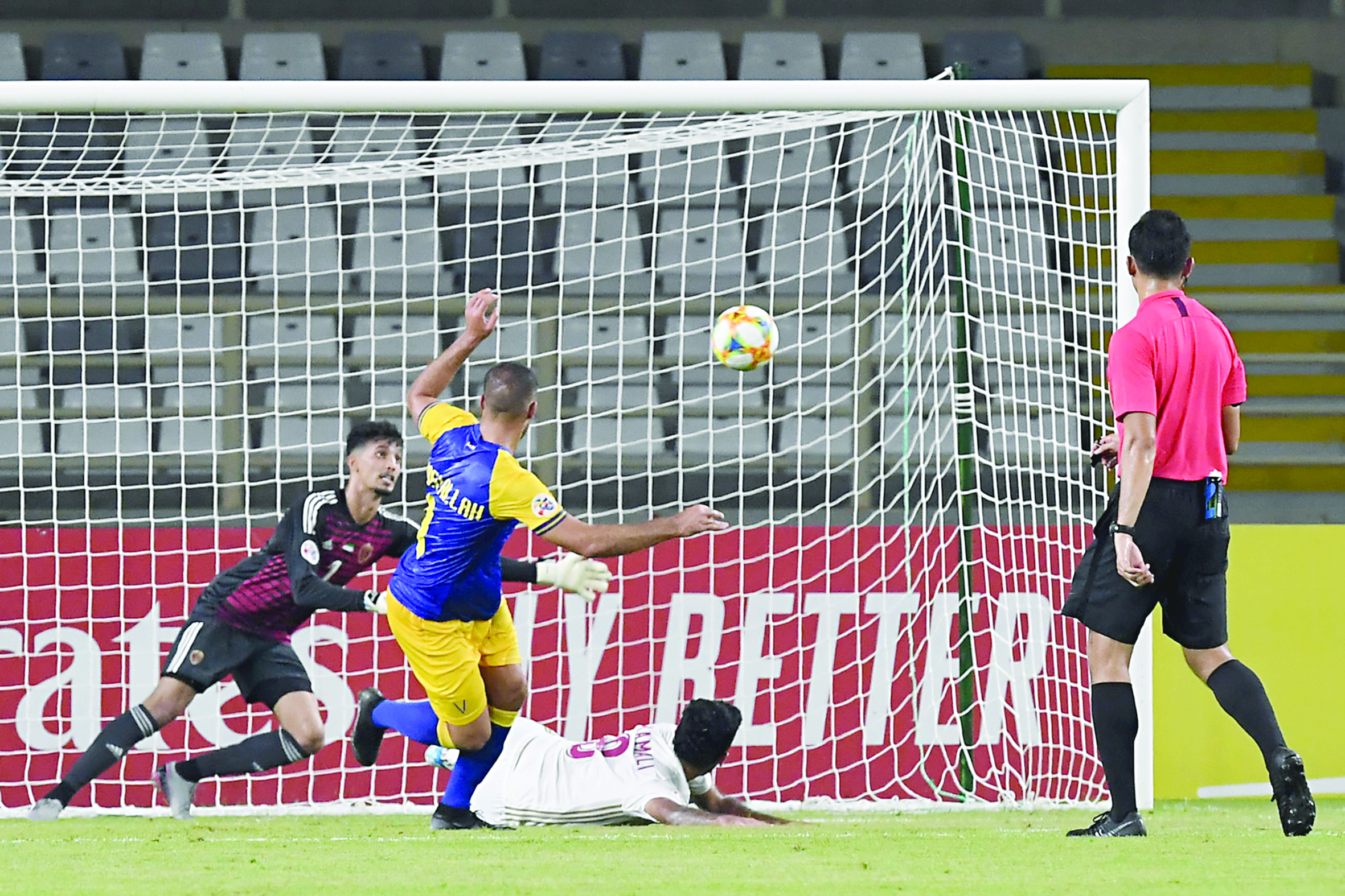 u0627u0644u0645u063au0631u0628u064a u0639u0628u062fu0627u0644u0631u0632u0627u0642 u062du0645u062f u0627u0644u0644u0647 u0645u0633u062cu0644u0627 u0627u0644u0647u062fu0641 u0627u0644u0623u0648u0644 u0644u0644u0646u0635u0631 u0641u064a u0645u0631u0645u0649 u0627u0644u0648u062du062fu0629                    t                (u0623 u0641 u0628)