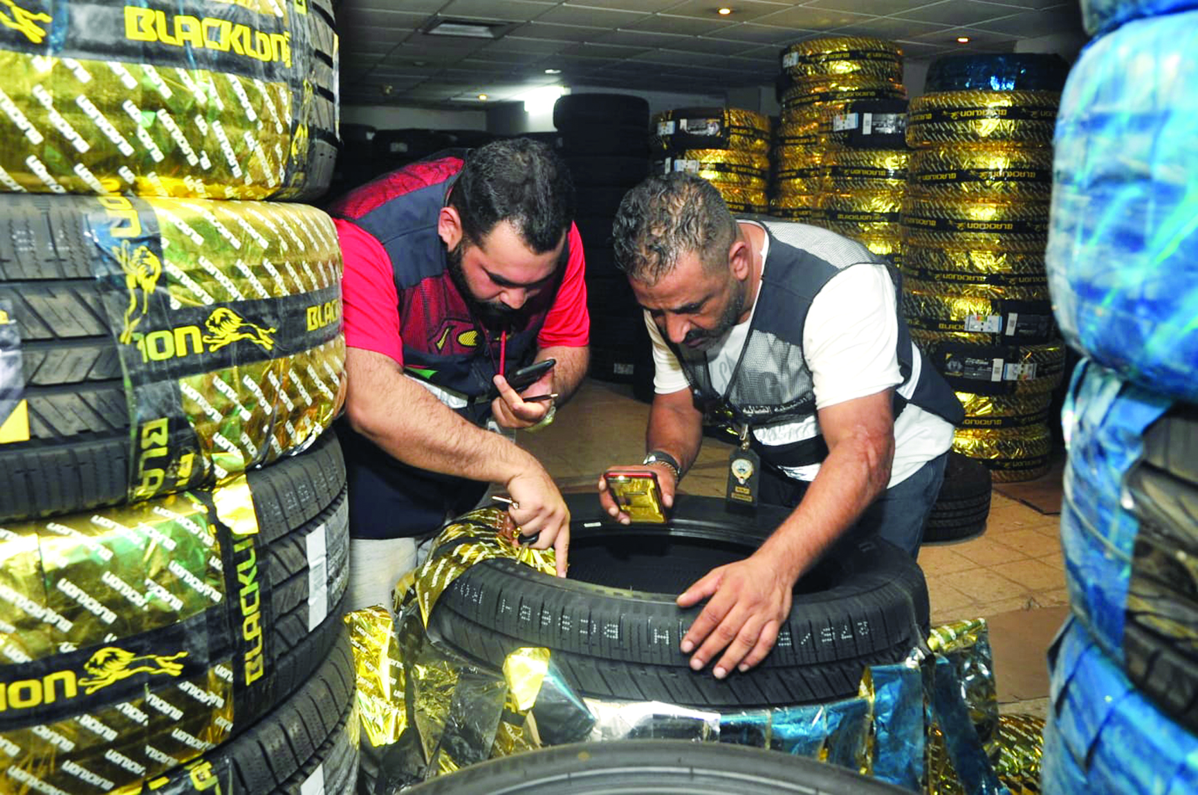 تأكد من جودة الإطارات