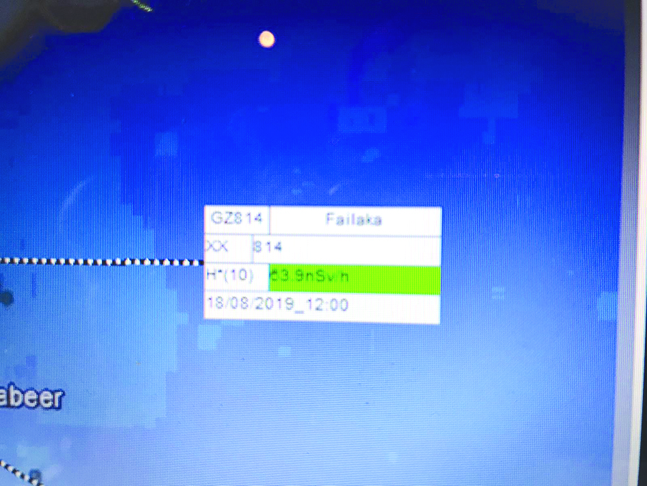 الوضع طبيعي في محطة مبارك الكبير والمستوى المتوسط للإشعاع يكون بين 100 ملليغراي و1 غراي