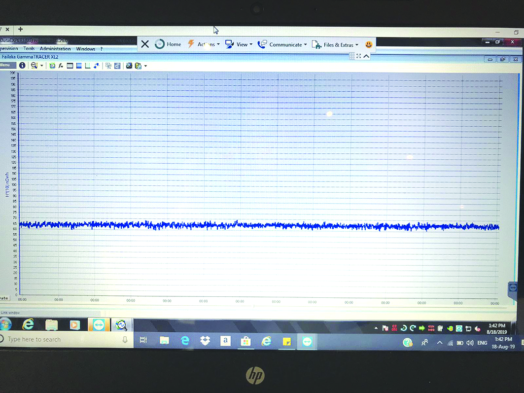  محطة فيلكا توضح عدم وجود أي تغير في مستوى الإشعاع الطبيعي خلال الأشهر الثلاثة الماضية