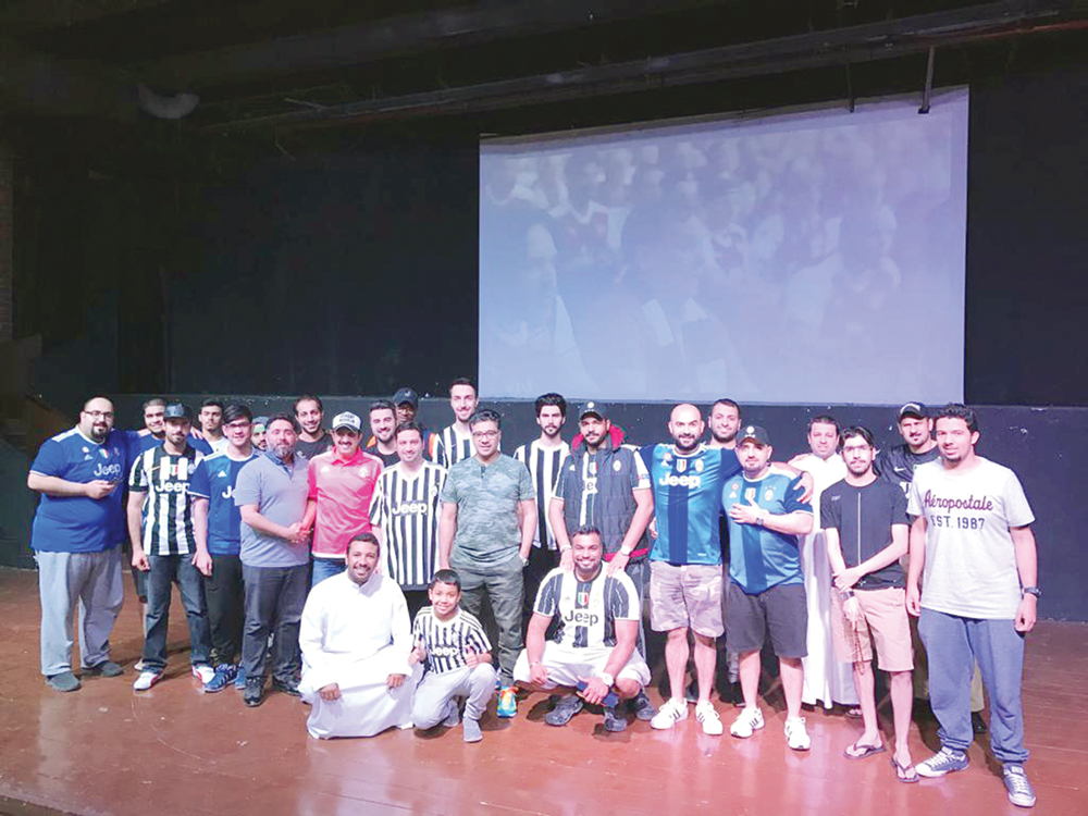 u0623u0639u0636u0627u0621 u0627u0644u0646u0627u062fu064a u0641u064a u0644u0642u0637u0629 u062eu0644u0627u0644 u0645u062au0627u0628u0639u062au0647u0645 u0644u0625u062du062fu0649 u0645u0628u0627u0631u064au0627u062a u064au0648u0641u0646u062au0648u0633 