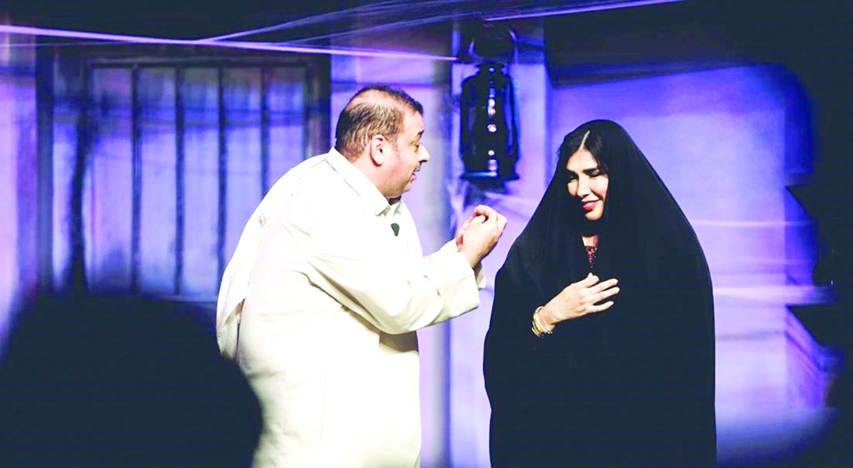 زهرة عرفات وحسن البلام 