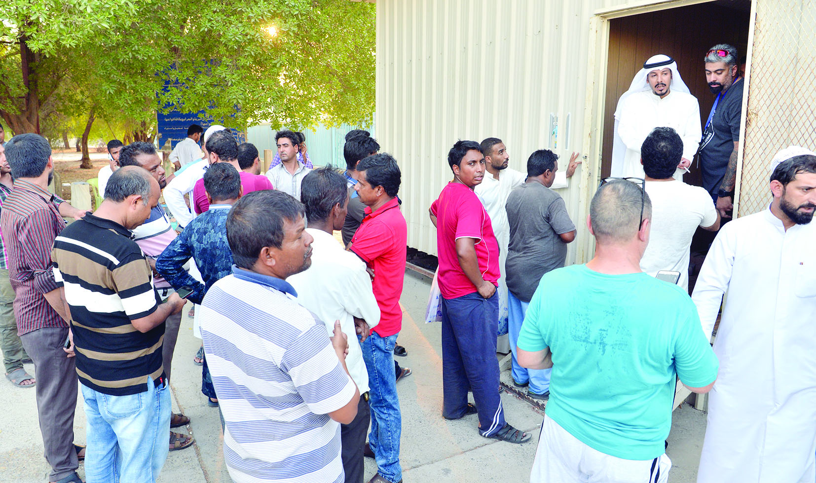 المضبوطون بعد الحملة