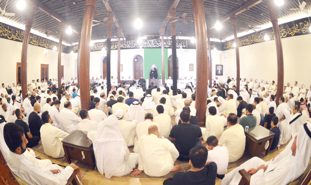 حضور كثيف	 (تصوير نايف العقلة)