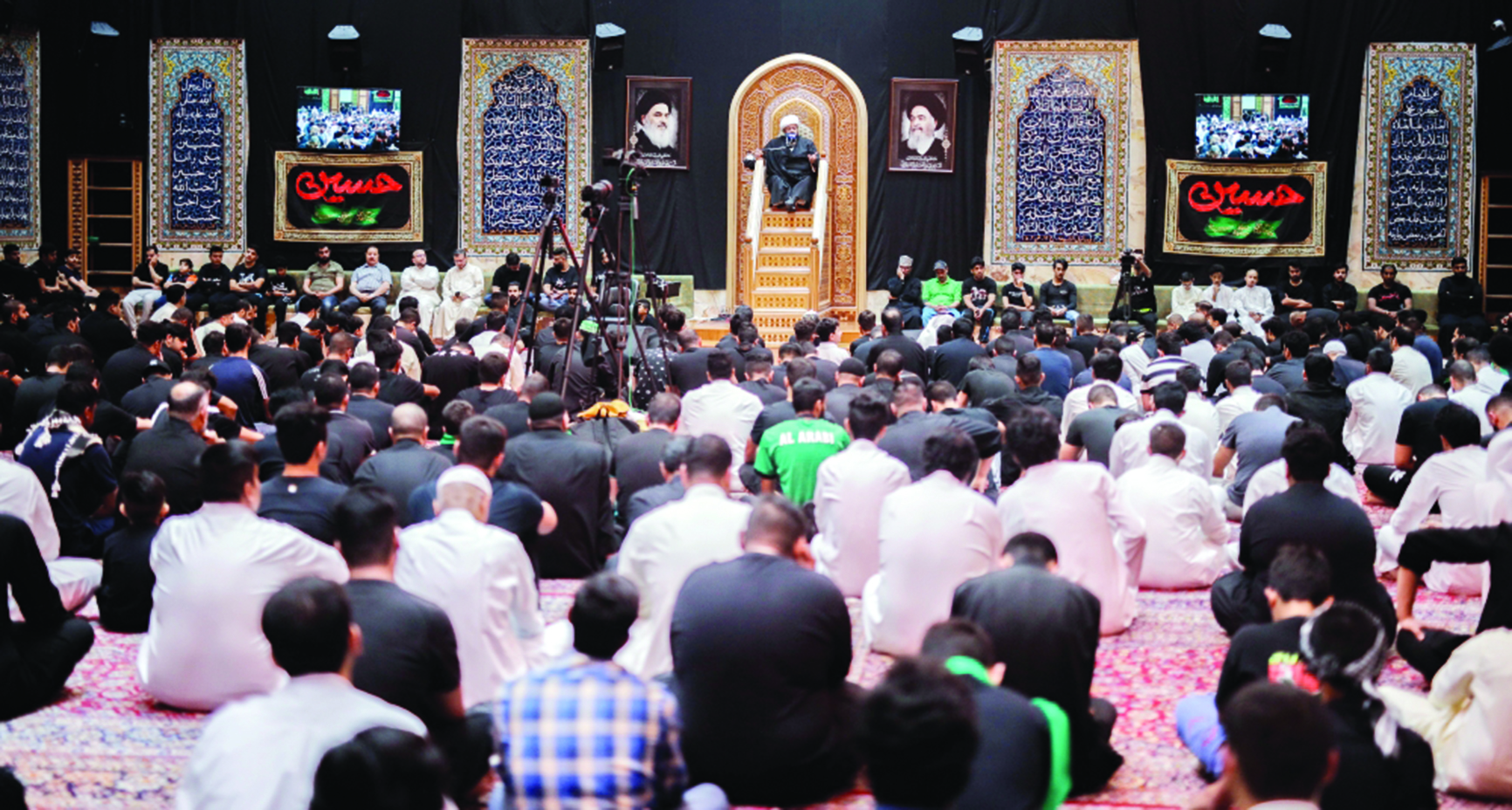 u062du0636u0648u0631 u0643u0628u064au0631 u0641u064a u0627u0644u062du0633u064au0646u064au0629 u0627u0644u0643u0631u0628u0644u0627u0626u064au0629t (u062au0635u0648u064au0631 u0633u0639u062f u0647u0646u062fu0627u0648u064a)