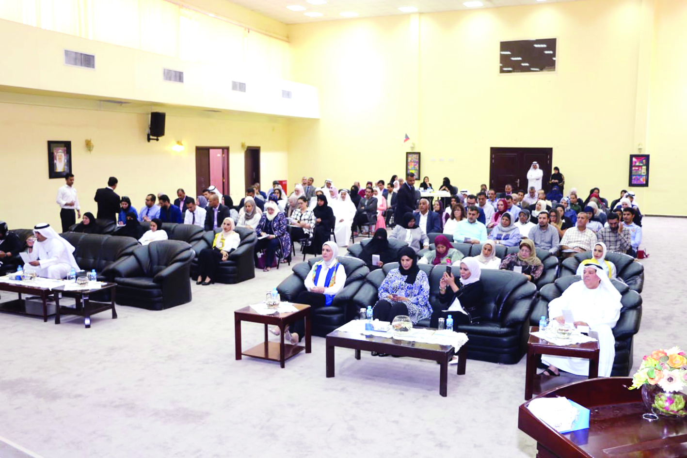 u062cu0627u0646u0628 u0645u0646 u062du0636u0648u0631 u0627u0644u0644u0642u0627u0621 