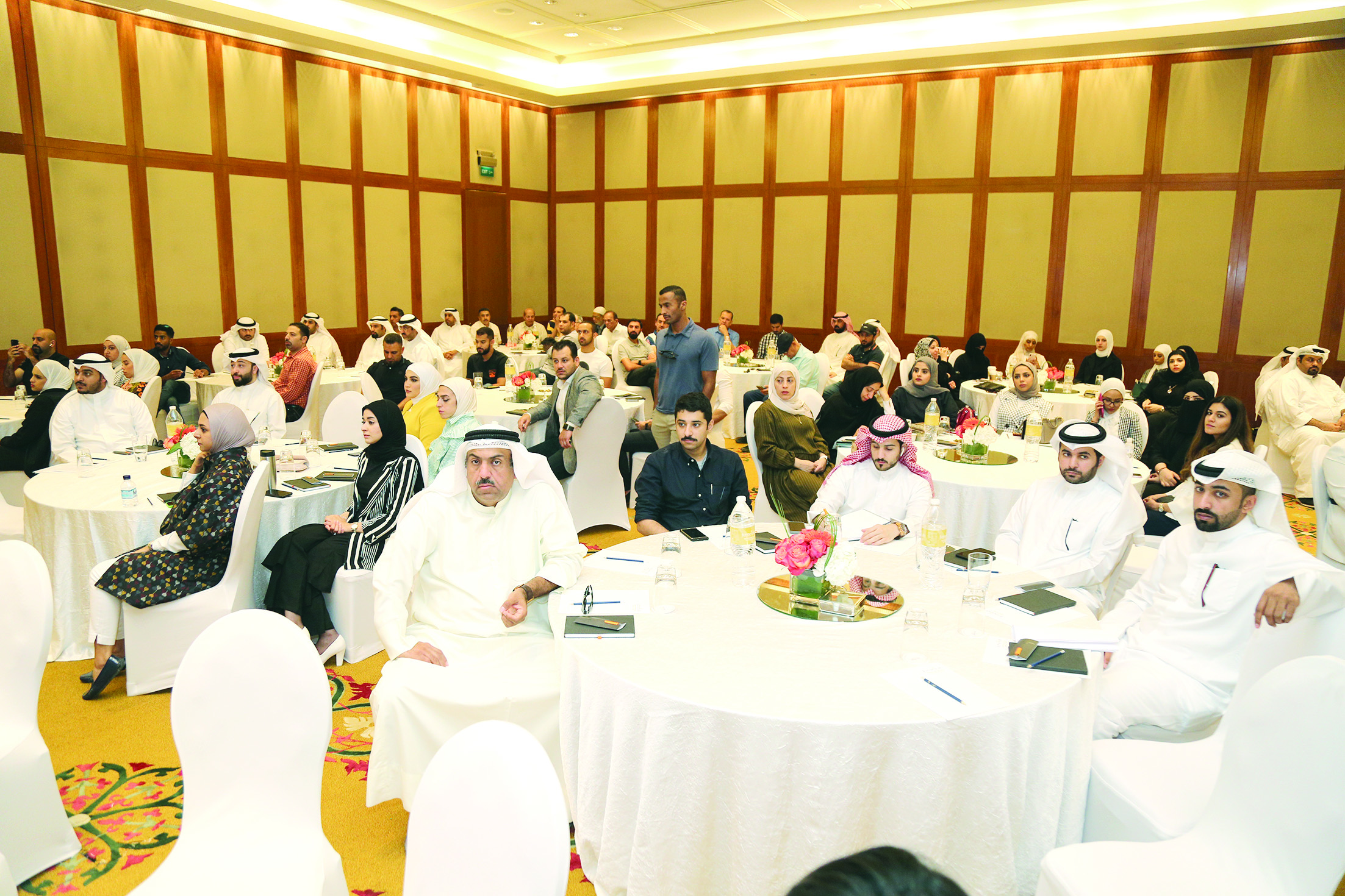 جانب من الحضور      	   (تصوير محمد أبو الدهب)