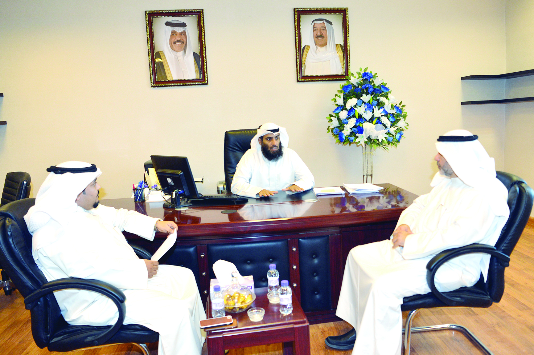 اللقاء مع المهندس ثامر المطيري 