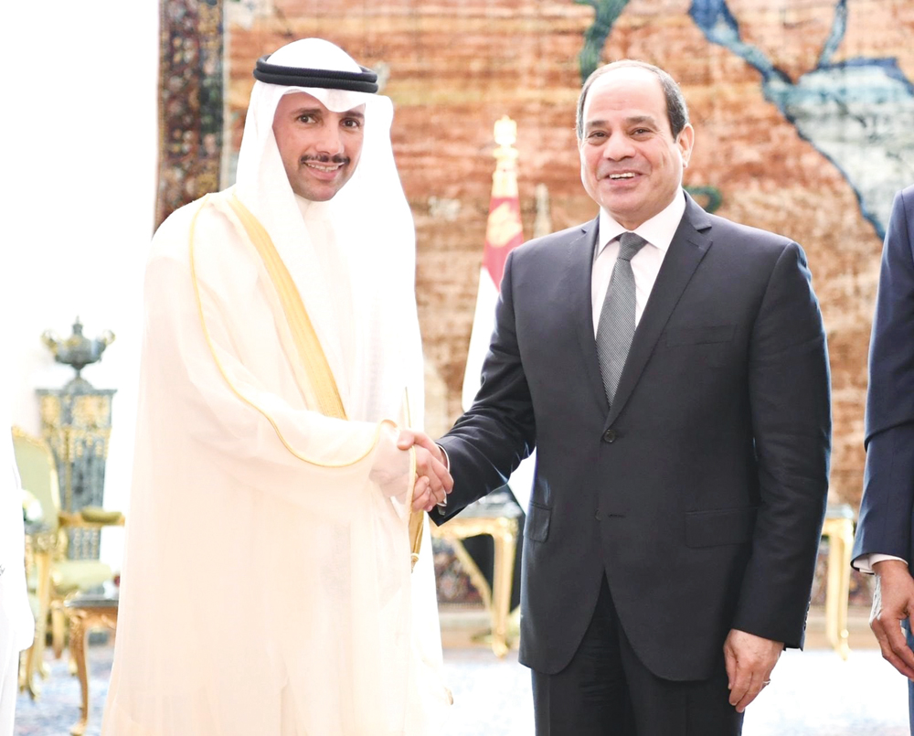 السيسي مرحباً بالغانم