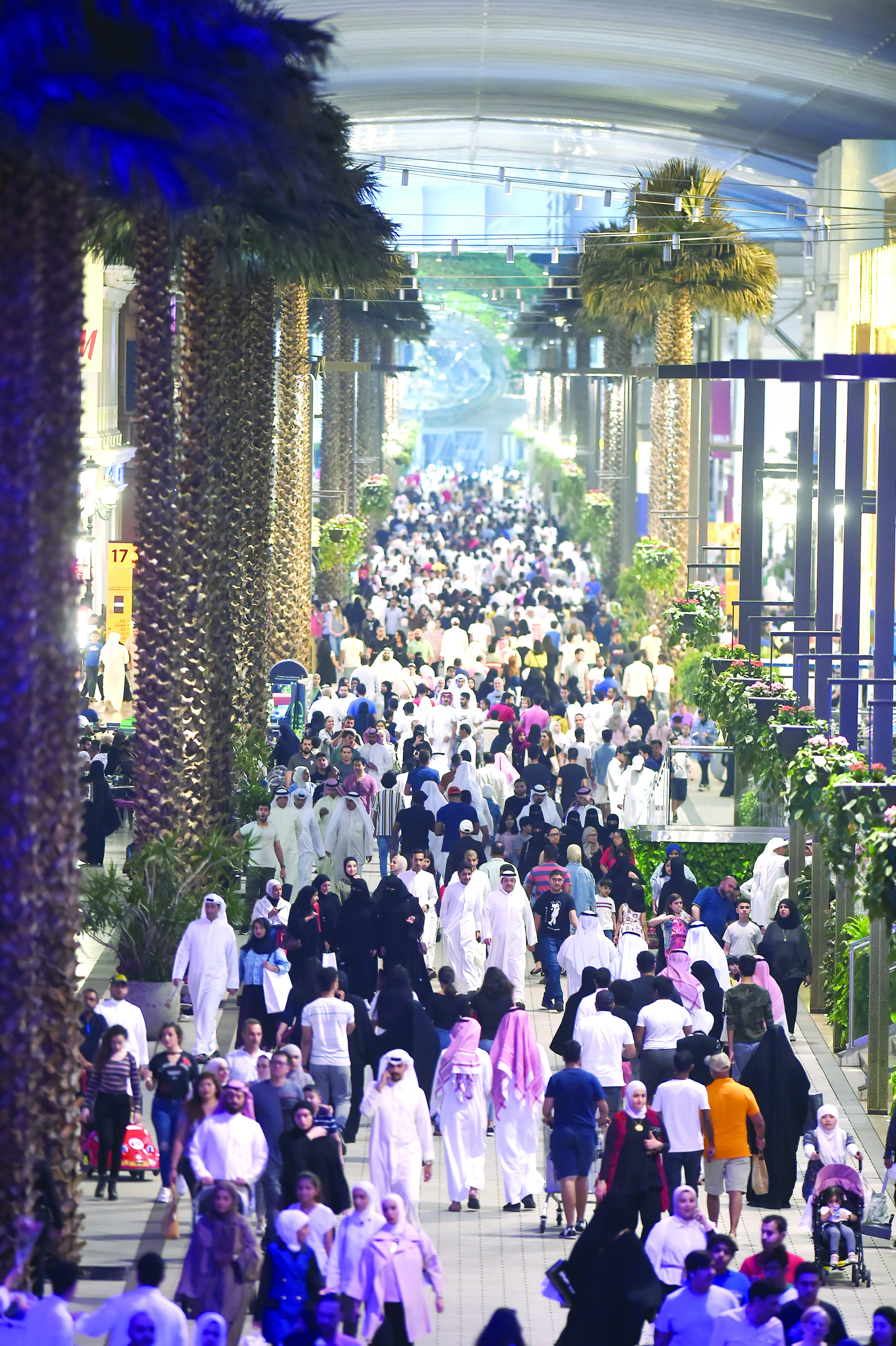 أعداد غفيرة من الزوار على مدار العام 