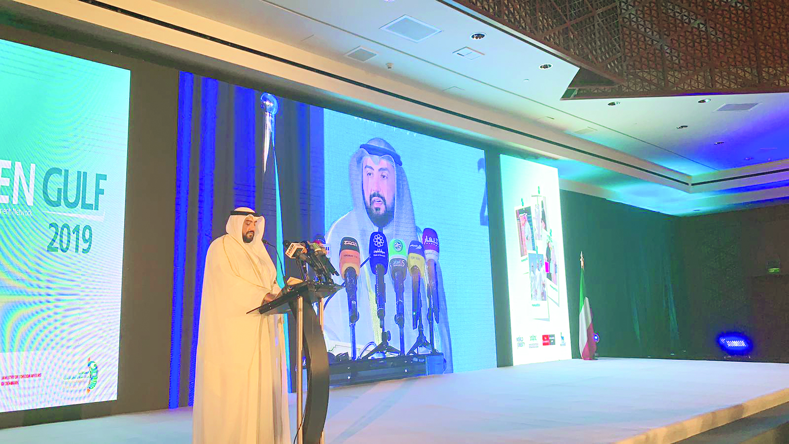 وزير الصحة يلقي كلمته