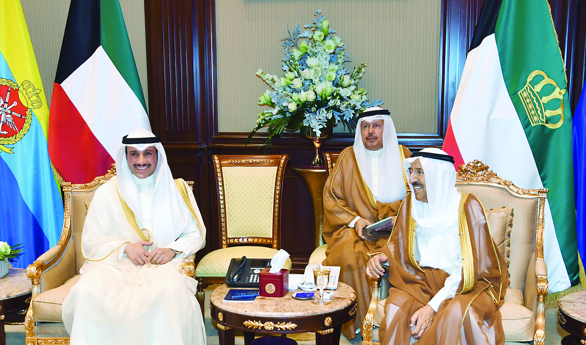 الأمير مستقبلاً الغانم