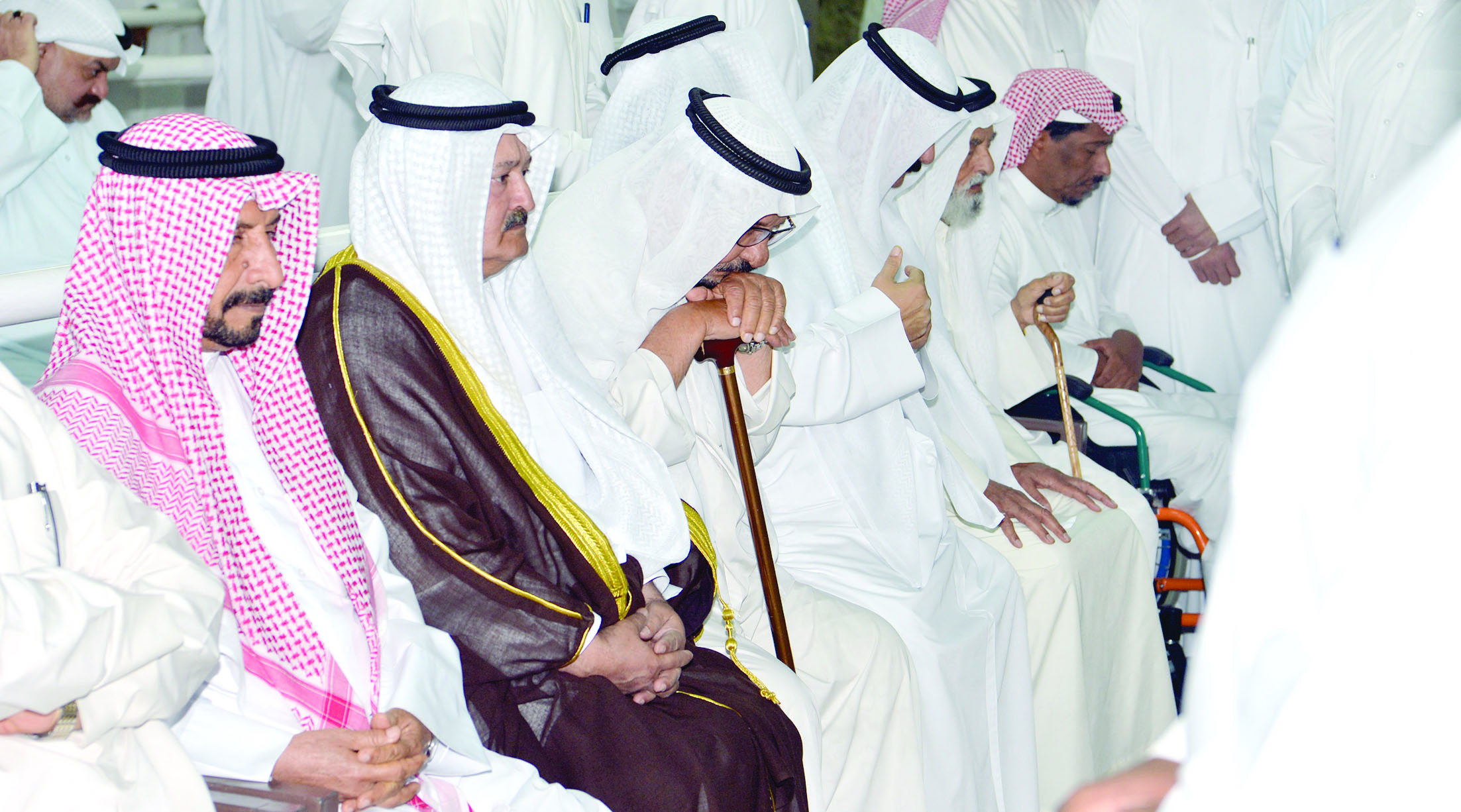 وجهاء وشخصيات عامة حضرت العزاء