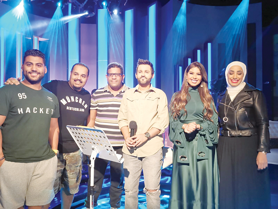 u0641u0631u064au0642 u0628u0631u0646u0627u0645u062c u00abu064au0627 u0647u0644u0627u00bb u0645u0639 u062du0645u062f u0627u0644u0642u0637u0627u0646 u0627u0644u0630u064a u062du0644 u0636u064au0641u0627u064b u0639u0644u0649 u0625u062du062fu0649 u0627u0644u062du0644u0642u0627u062a