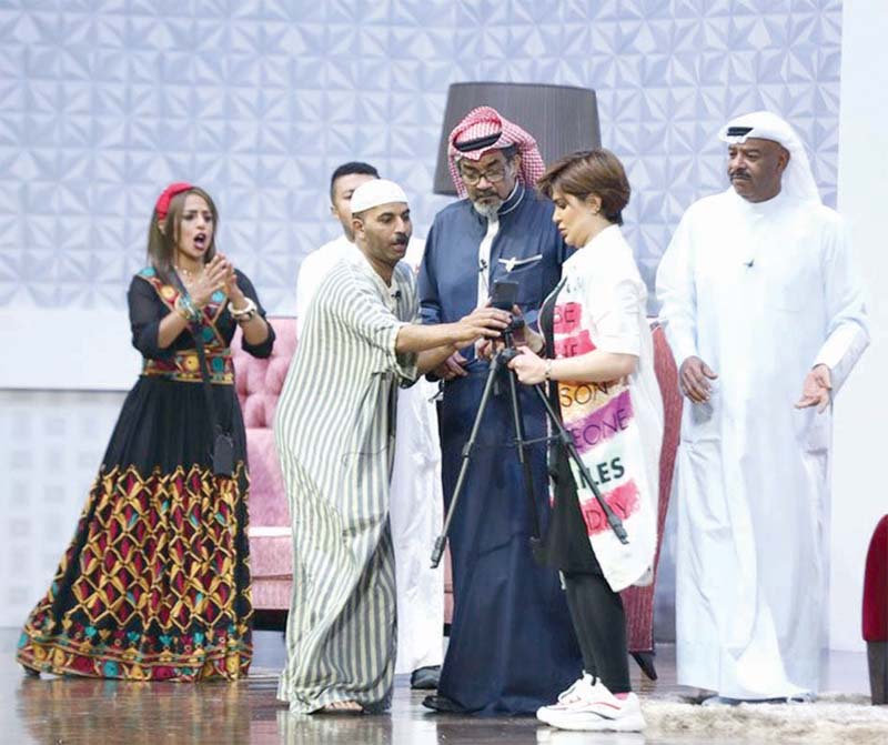 مشهد من «عنتر المفلتر»