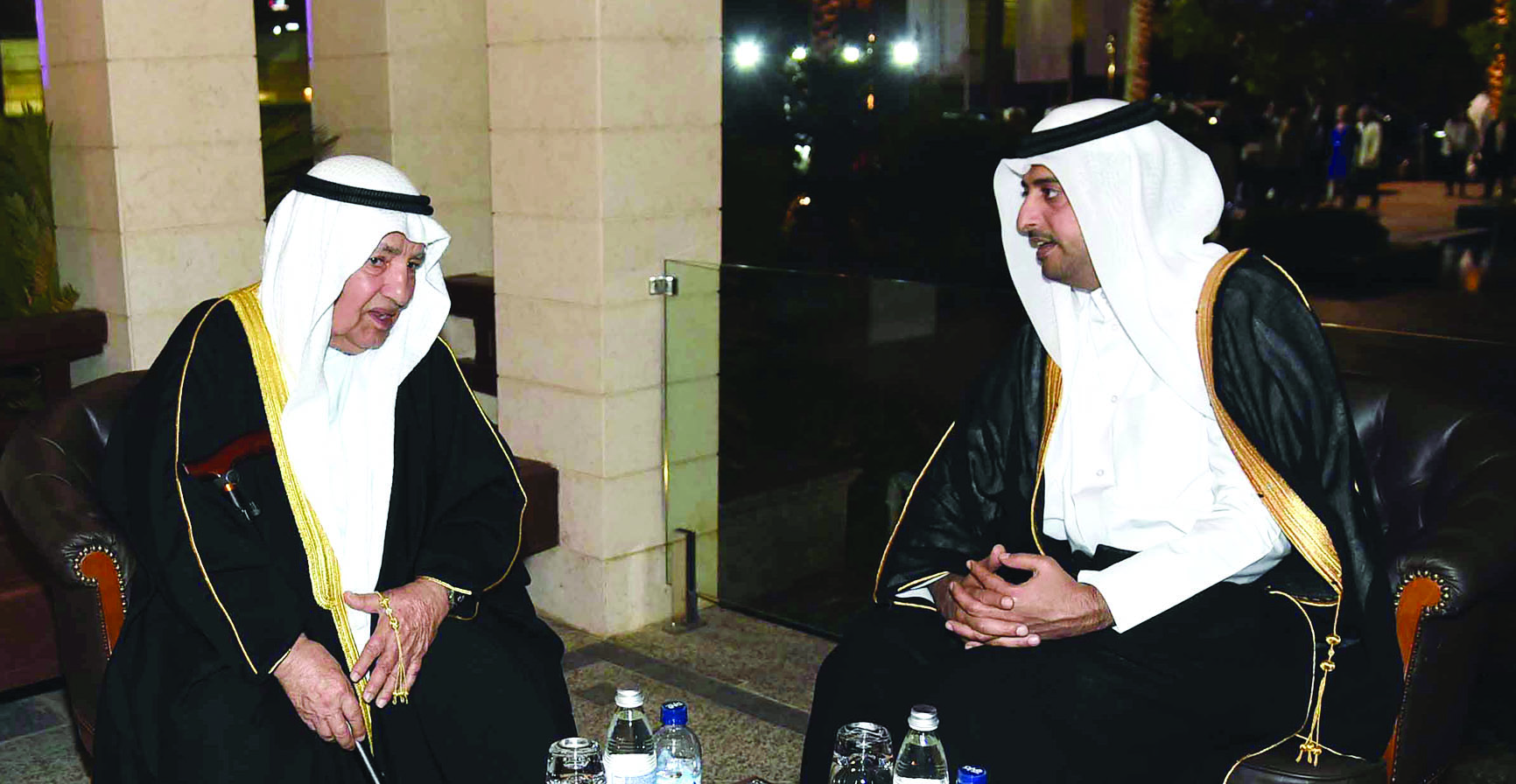 u0639u0644u064a u0627u0644u063au0627u0646u0645 u0645u062du0627u062fu062bu0627u064b u0627u0644u0633u0641u064au0631 u0627u0644u0642u0637u0631u064a u0641u064a u062du0641u0644 u0627u0644u0633u0641u0627u0631u0629 u0627u0644u0623u0644u0645u0627u0646u064au0629 