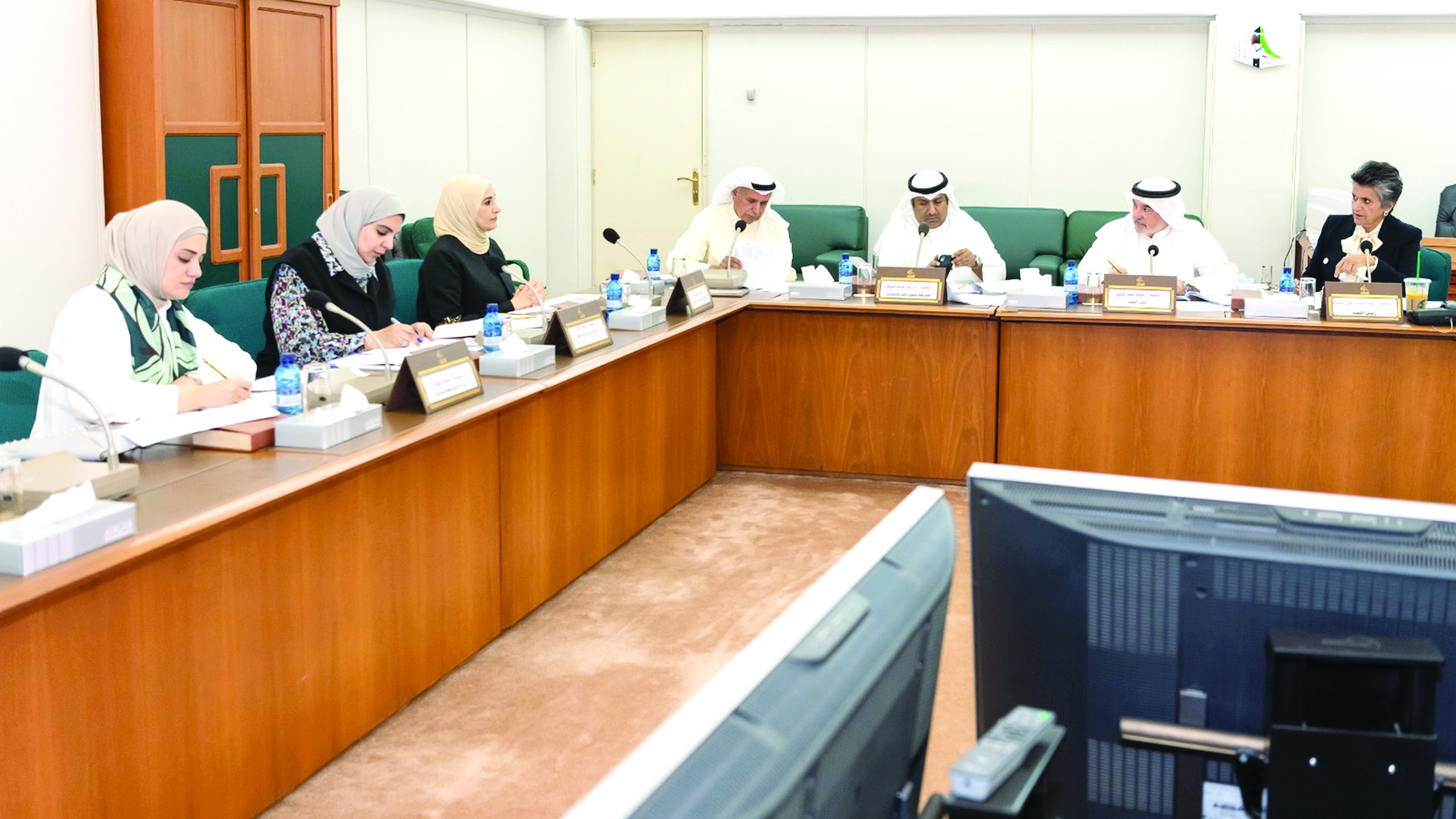 u062cu0627u0646u0628 u0645u0646 u0627u062cu062au0645u0627u0639 u0627u0644u0644u062cu0646u0629 u0627u0644u0645u0627u0644u064au0629 u0623u0645u0633