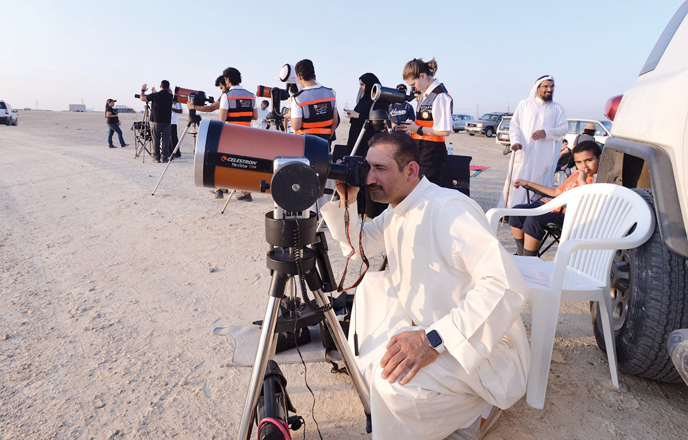 مواطنون يرصدون عطارد 