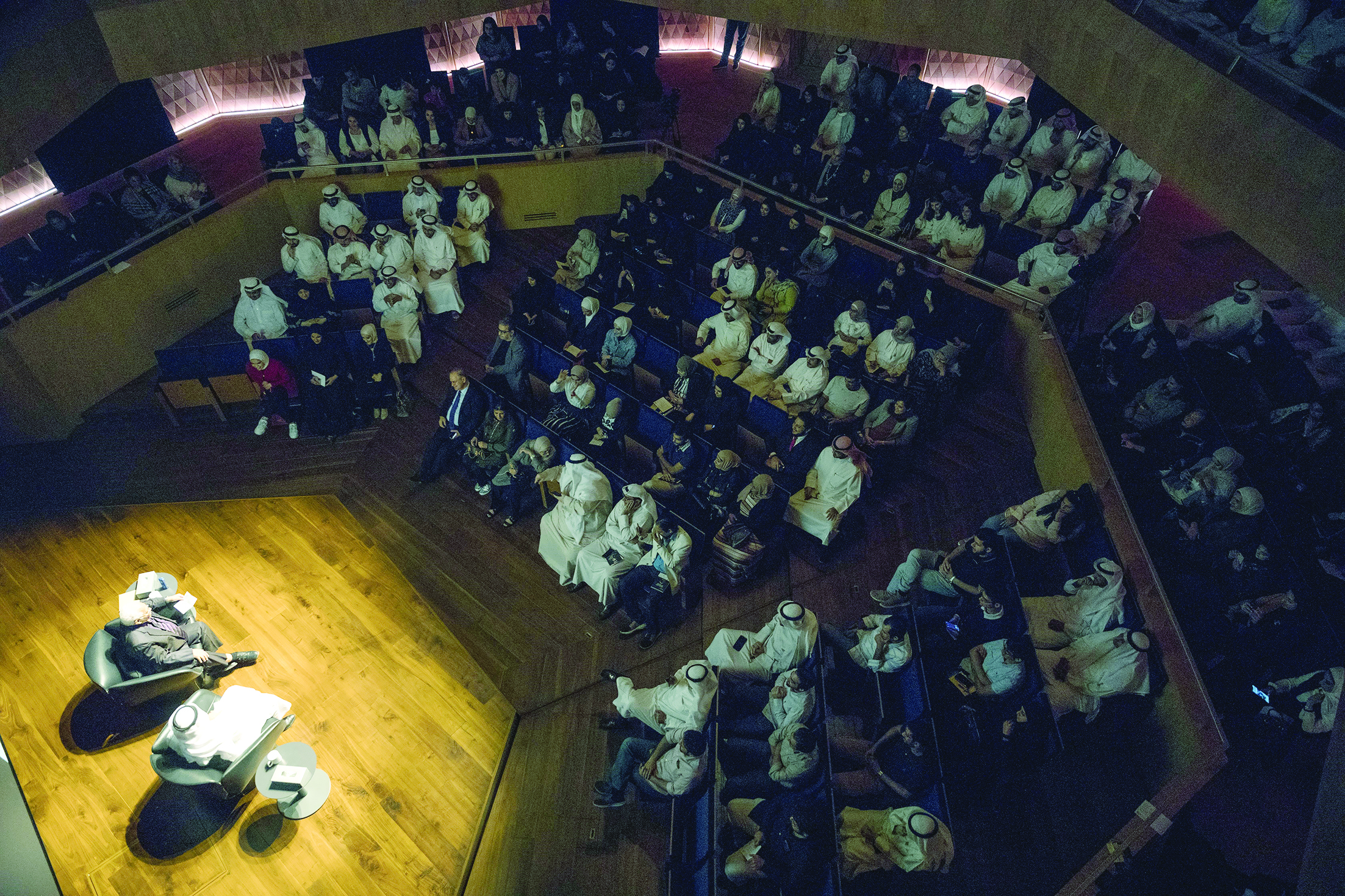 جانب من الجمهور