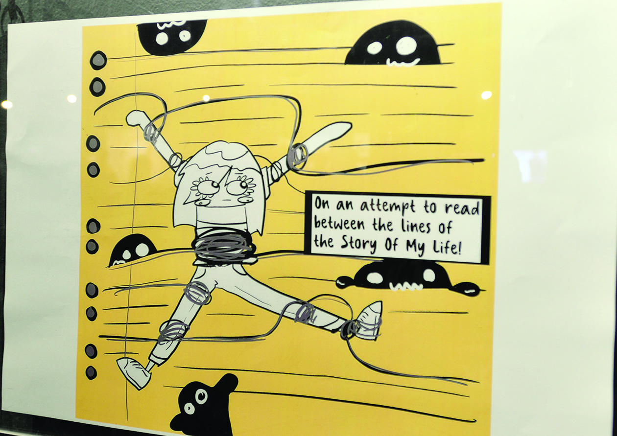 كاريكاتير رمزي