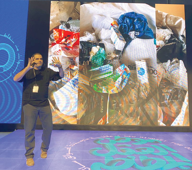  زياد أبي شاكر يشرح السبل المتطورة لإعادة تدوير النفايات