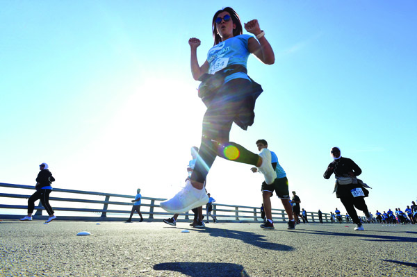 مشاركات في الركض