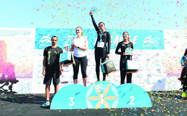 ... وتتويج فائزات