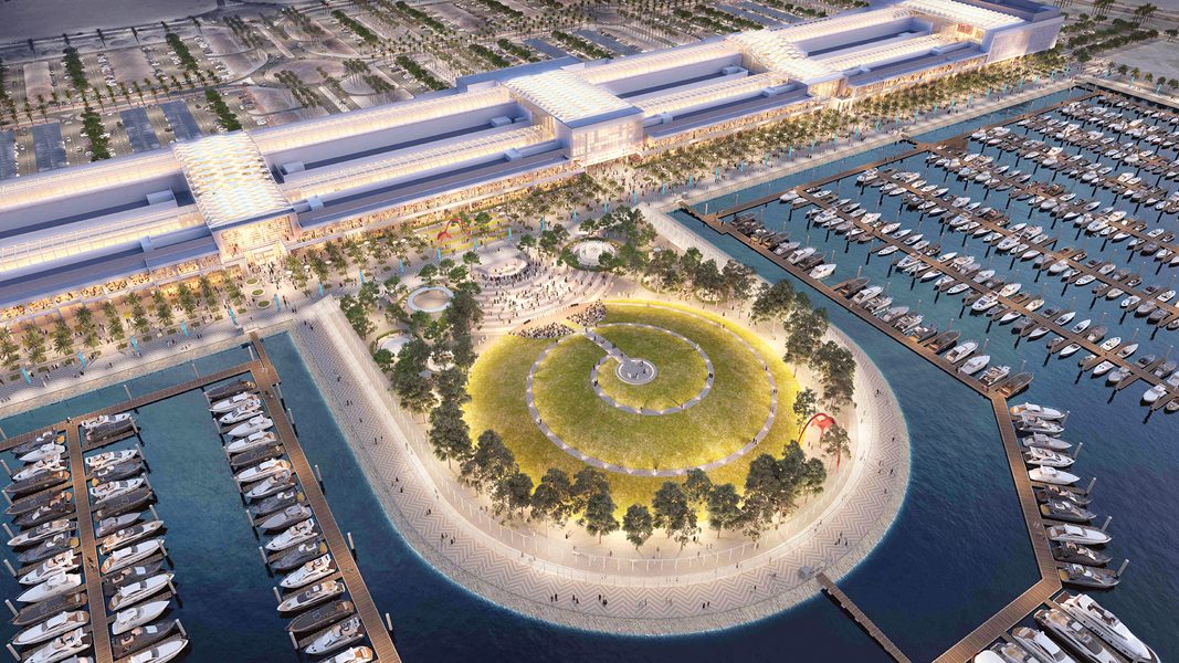 «الخيران مول» على أكبر مرسى بالكويت 