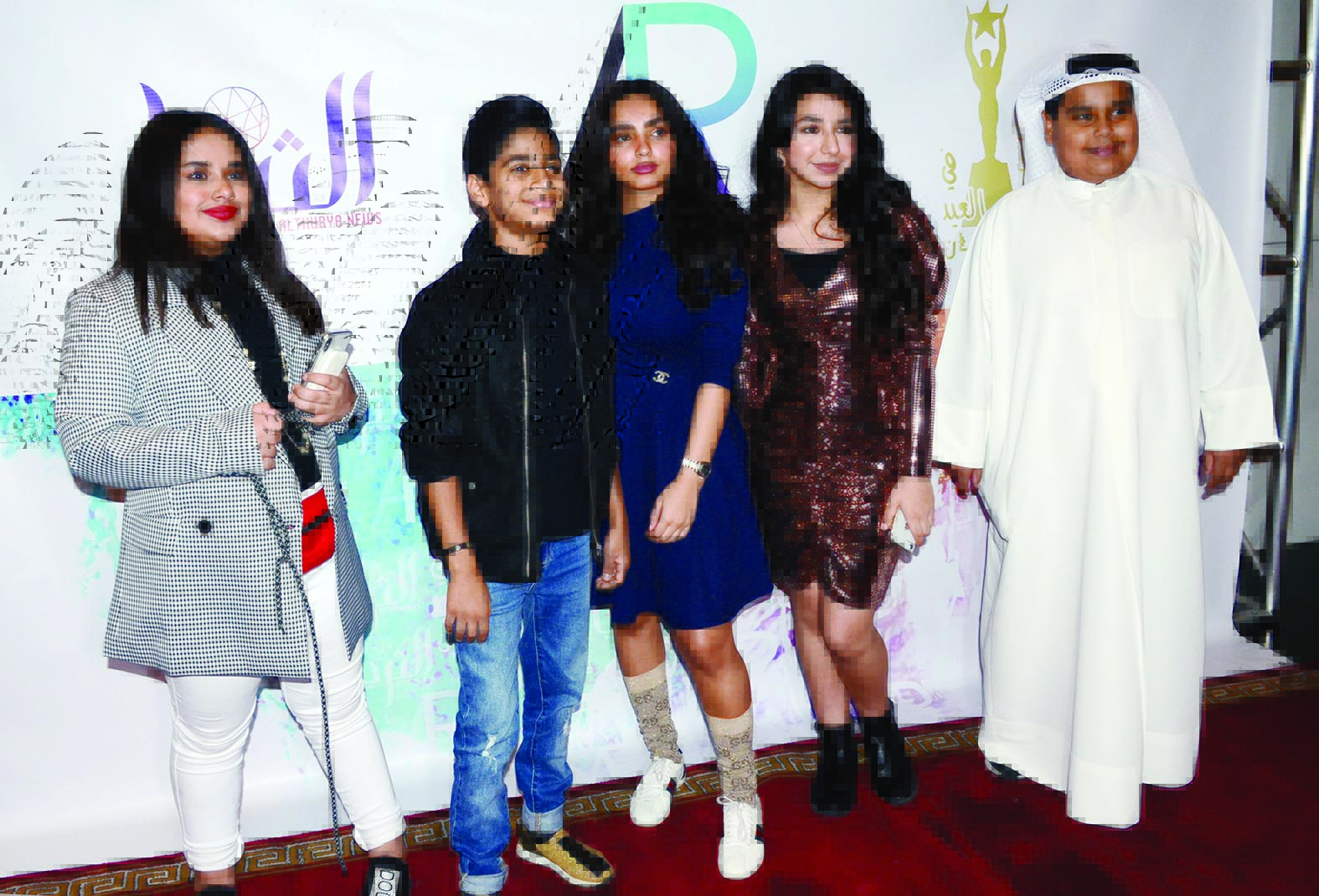 الأطفال المكرمون