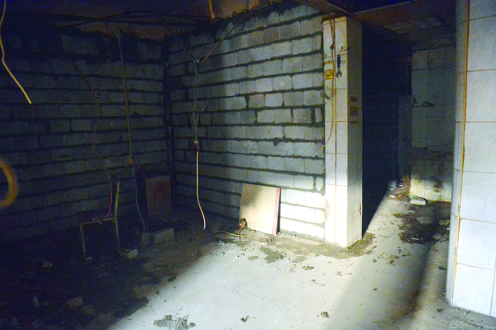 محل بعد إعادة تنظيمه وتحويله لغرفة 