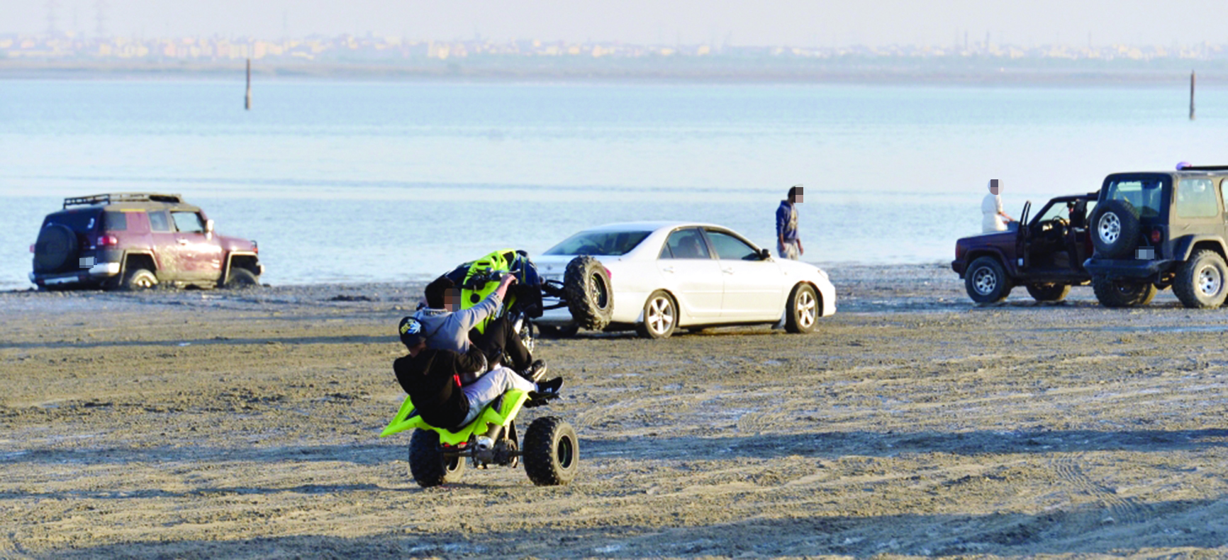 تدمير للشاطئ 