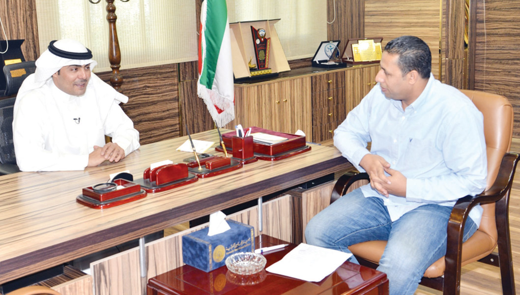 الشريان متحدثاً للزميل علي العلاس